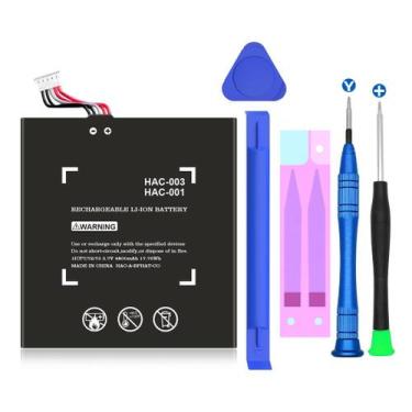 Imagem de Bateria de substituição SHENMZ HAC-003 4800mAh para Nintendo Switch