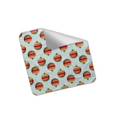 Imagem de 25 Unidades Autocolantes Adesivos Redondos Para Decoração de Natal Coloridos - Tamanho 30x30cm