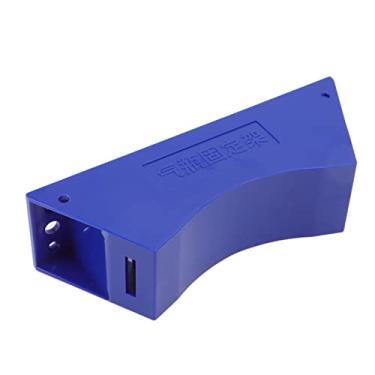 Imagem de Generic Suporte para Cilindro de Gás Suporte Fixo Leve e Durável para Garrafa de Amaciante de água, Hospitais, Laboratórios | Aço Plástico 325g (Azul)