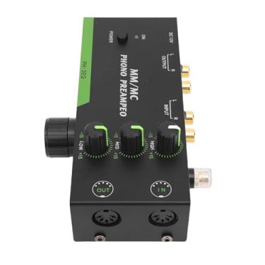 Imagem de Alomejor Pré -amplificador de Phono, pré -amplificador de Mini Estéreo Profissional Com Saídas XLR de 3,5 Mm para Entusiastas de Toca discos (plugue americano)