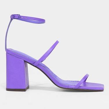 Imagem de Sandália Couro Santa Lolla Salto Bloco Feminina-Feminino