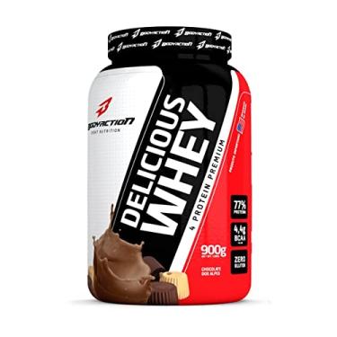 Imagem de Delicious Whey Chocolate dos Alpes, Bodyaction, 900g