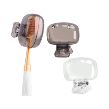 Imagem de Estojo Portátil Para Escova De Dentes, 2/4 Peças Com Tampa Protetora P