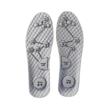 Imagem de Palmilha Unissex Macia E Respirável Para Acupressão Nos Pés, Amortecim