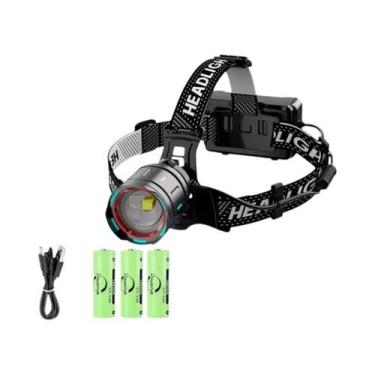 Imagem de Lanterna De Cabeça LED De Alta Potência 800W 500000000LM Super Brilhan