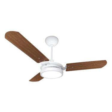 Imagem de Ventilador de Teto Potente Branco/Mogno 127V/220V Valen Led Ventex (127, Volts) (220, Volts)