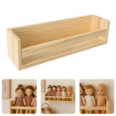 Imagem de Prateleira Estante Organizadora Porta Livros Coleções Bonequeira De Pa