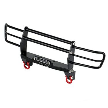 Imagem de LCX Racing 1/10th RC Crawler Car Metal Front Bumper para TRX4 2021, atualiza acessórios de peças