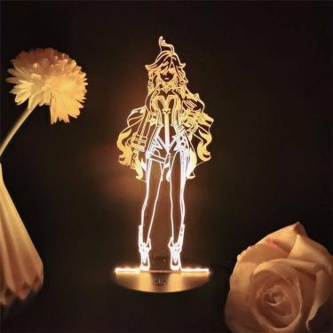 Imagem de Luz noturna LED 3D Plants vs Zombies Mavuikas Color Changing