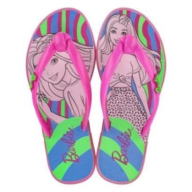 Imagem de Chinelo Precata Infantil Grendene Kids Barbie Star 23038-Feminino