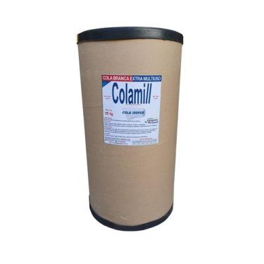 Imagem de COLA PVA BRANCA 650i COLAMILL BARRICA 25KG - Paregesso