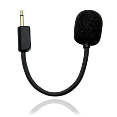 Imagem de MICMXMO Microfone de substituição para Razer BlackShark V2 e V2 Pro, fones de ouvido sem fio para jogos, cancelamento de ruído, microfone cristalino para Switch PS5, PS4, Mac, PC, computador, conector