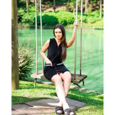 Imagem de Robe Feminino Rayane Preto Vairelli, GG