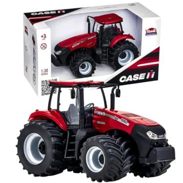 Imagem de Trator Case Magnum Miniatura Brinquedo Réplica Realista para Coleção Infantil