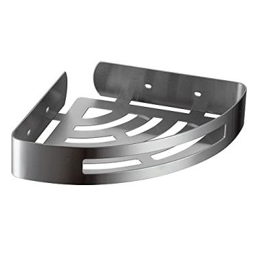 Imagem de Conjunto de ferragens de banheiro, acessórios de banheiro, gancho de roupão preto, toalheiro, barra, prateleira, suporte de papel de tecido, suporte de escova de dentes, SJJ, NB