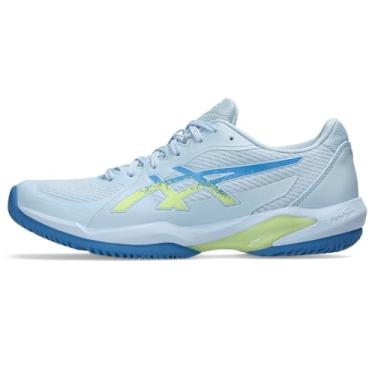 Imagem de ASICS Tênis feminino Solution Swift Ff 2, Azul claro/amarelo, 35