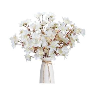 Imagem de Arranjo De Primavera Com Flores De Pêssego Em Seda Artificial Para Dec