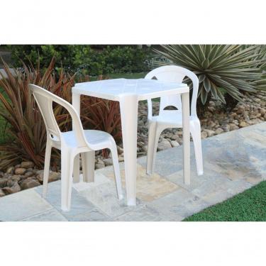 Imagem de Cadeira Tramontina Bistrô Boa Viagem Em Polipropileno Branco