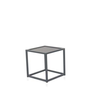 Imagem de Kit 2 Espreguiçadeiras De Alumínio Em Tela Sling - Grafite E Tela Azul