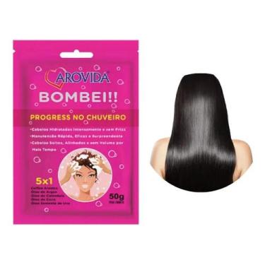 Imagem de Sachê Capilar Progressiva no Chuveiro Arovida 50g - Hidratação Intensa