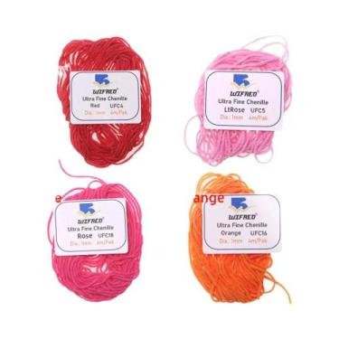 Imagem de Fio De Chenille Ultrafino 4m Para Atado De Moscas Woolly Bugger, Flexo