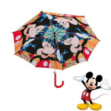 Imagem de Guarda Chuva Sombrinha Infantil Criança Disney 48cm - Tuut, Mickey Mou