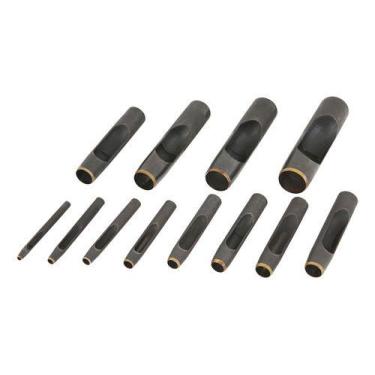 Imagem de Jogo de vazadores de aço de 4mm a 32mm com 12 peças VONDER