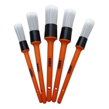 Imagem de Kit Pincéis 5 Peças Com Cerdas Naturais Kers