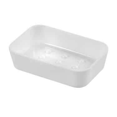 Imagem de Saboneteira Acrílica Porta Sabonete Em Barra Organizador Banheiro Lava