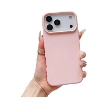 Imagem de Capa De Silicone Fosca Candy Para iPhone 17 16 16E 15 pro Max, Anticho