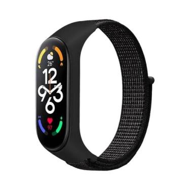 Imagem de Pulseira De Nylon Sport Loop Para Xiaomi Mi Band 7 6 5 4 3 - Substitui