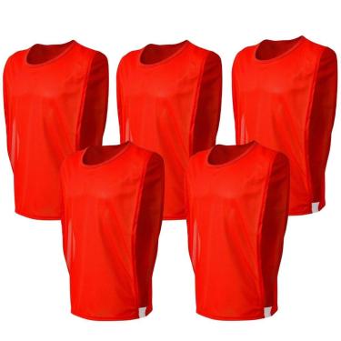 Imagem de Kit Colete De 5 Peças Treino Liso Futebol Trb Adulto Único-Masculino