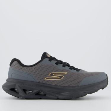 Imagem de Tênis Skechers Glide Step Vortex Cinza, 40