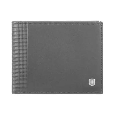 Imagem de Carteira Victorinox Altius Alox Bi-Fold, Preta, 11x9cm