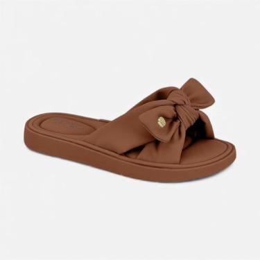 Imagem de Tamanco Modare Slide Feminino Marrom, Avela, 37