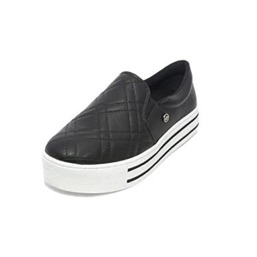 Imagem de Tênis Via Marte Slip On Matelassê Preto