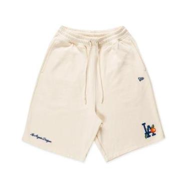 Imagem de Bermuda New Era Lifestyle Los Angeles Dodgers MLB Branco-Masculino