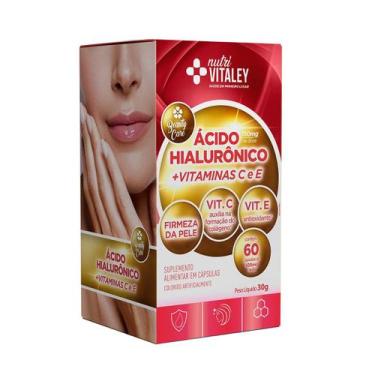 Imagem de Vitaley Nutri Ácido Hialurônico 60 Cápsulas - Nutri Vitaley