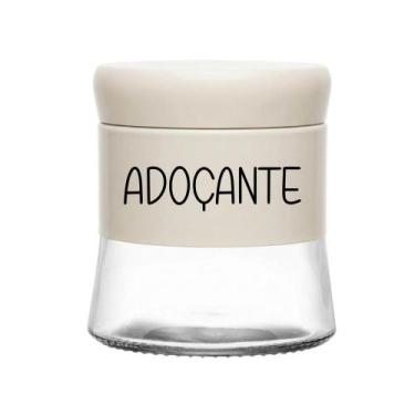 Imagem de Pote de Vidro Off White Versatile (400 ml) Adoçante - Wolff, Adoçante