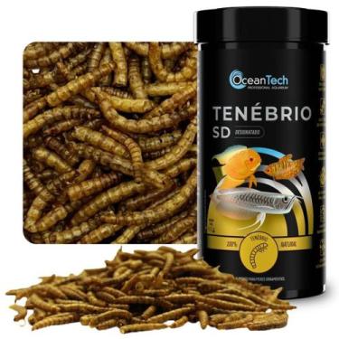 Imagem de Ração Tenebrio SD 80g Ocean Tech Peixe Petisco Aquario Jumbo - Tropica