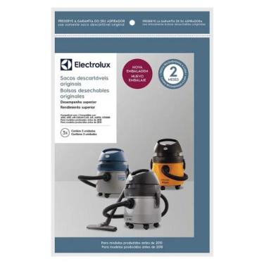 Imagem de Kit 3 Sacos Para Aspirador de Pó Electrolux A10S Original