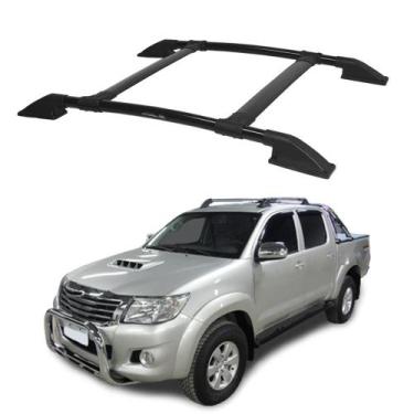 Imagem de Rack de Teto Hilux 2005 2006 2007 2008 2009 a 2015 Preto - CCF