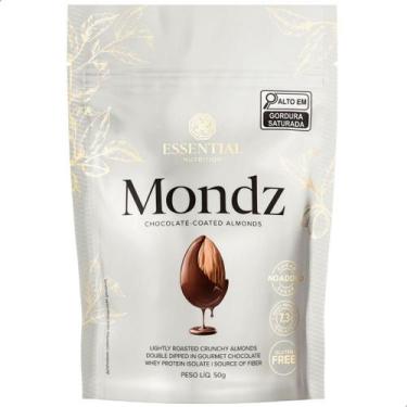 Imagem de Snack Amendoas de Chocolate Mondz 50g Essential Nutrition, Chocolate