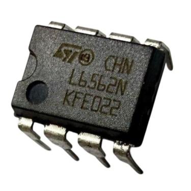 Imagem de Kit 10 pçs l6562n dip - l 6562 dip 8 terminais controlador pfc de font