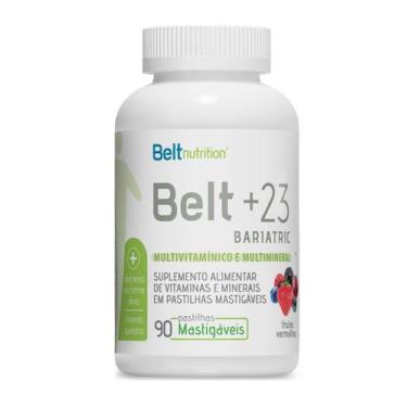 Imagem de Belt+23 Bariatric- Frutas Vermelhas- 90 Pastilhas Mastigável - Belt Nu