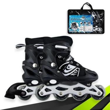 Imagem de Patins In Line Roller Street Ajustável Criança Juvenil Adulto 1001 - I
