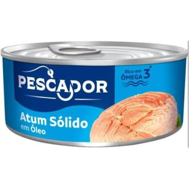 Imagem de ATUM CONSERVA PESCADOR SOLIDO OLEO LATA 140g Drenado 98G