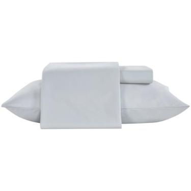 Imagem de Jogo Cama Casal 4 Peças 300 Fios com Toque de Seda Jolitex Ternille, C