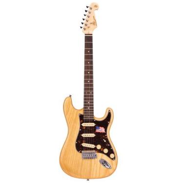 Imagem de Guitarra sx vintage stratocaster swamp ash sstashr_na