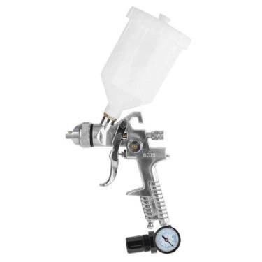 Imagem de Pistola para Pintura HVLP 1,7mm 600ml com Válvula de Controle de Press